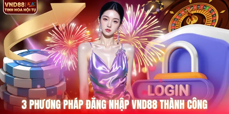 3 phương pháp đăng nhập VND88 thành công