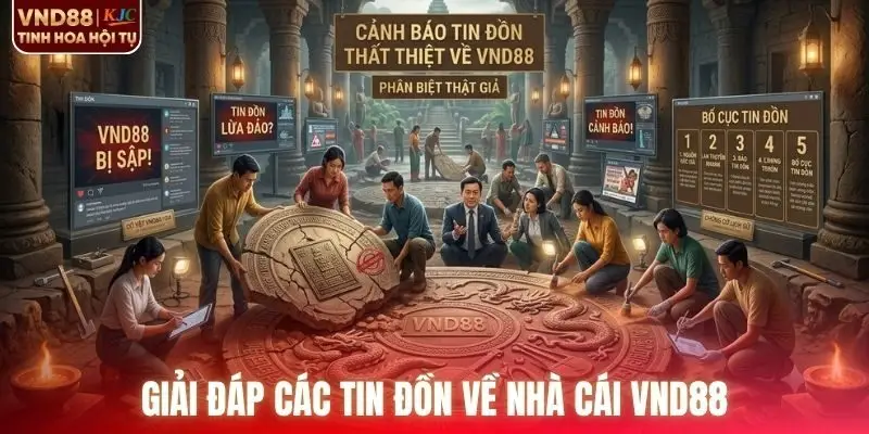 Giải đáp các tin đồn thất thiệt về nhà cái VND88