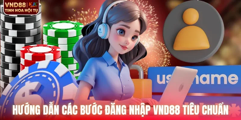 Hướng dẫn các bước đăng nhập VND88 tiêu chuẩn và an toàn