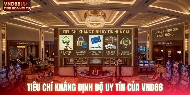 Tiêu chí khẳng định độ uy tín của nhà cái