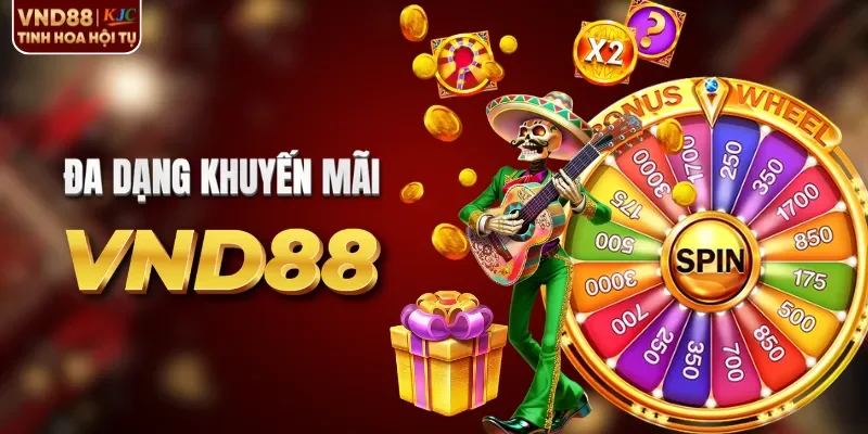 Tổng hợp ưu đãi cực khủng của VND88