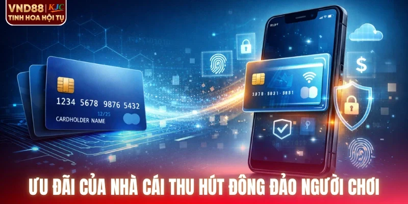 Ưu đãi của nhà cái thu hút đông đảo người chơi